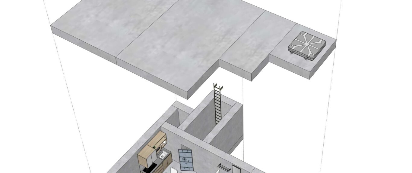 Schron Wielka płyta 1